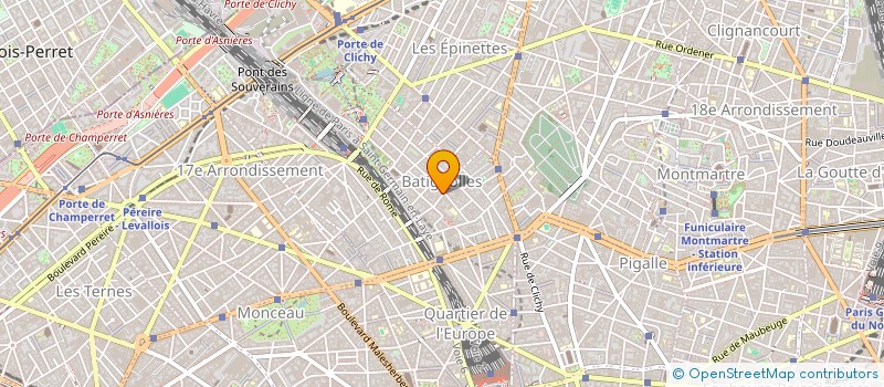 localisation de l'entreprise ETABLISSEMENT GUEGAN  PARIS