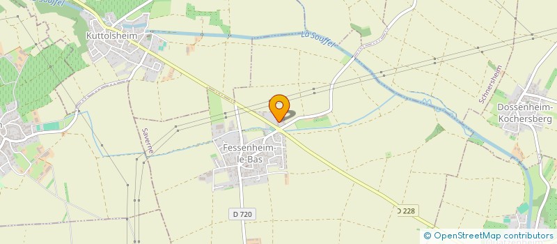localisation de l'entreprise ETABLISSEMENT HEITZ JEAN-LOUIS  FESSENHEIM-LE-BAS