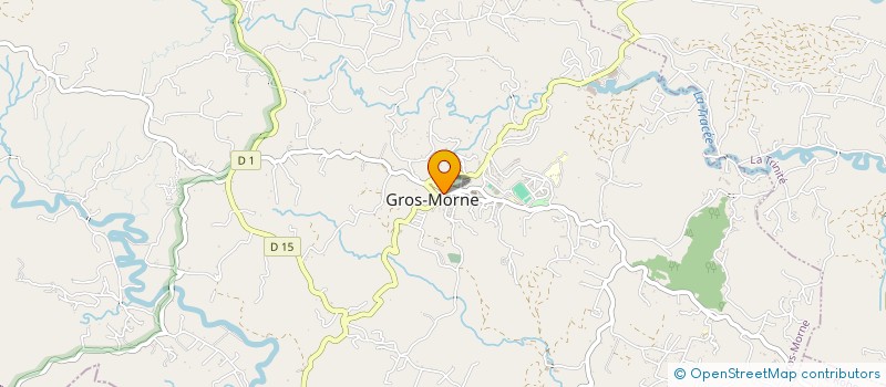localisation de l'entreprise ETABLISSEMENT INIMOD à GROS-MORNE
