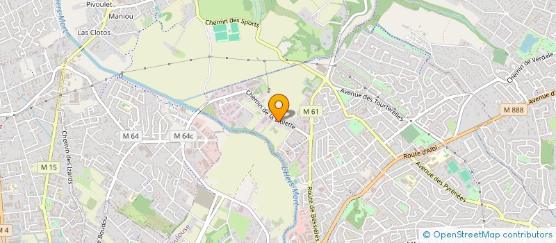 localisation de l'entreprise ETABLISSEMENT JEAN TEYSSEYRE à L'UNION