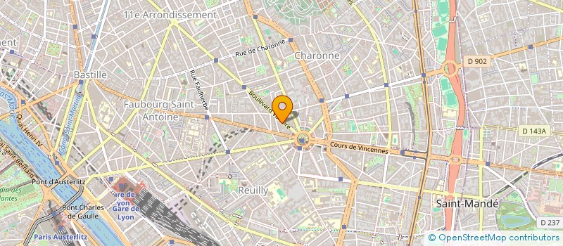 localisation de l'entreprise ETABLISSEMENT KEDAYO  PARIS