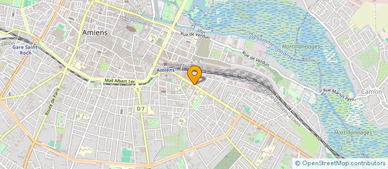 localisation de l'entreprise ETABLISSEMENT LA REUSSITE à AMIENS