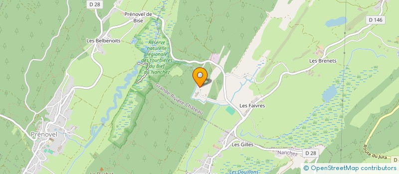 localisation de l'entreprise ETABLISSEMENT LABOURIER  GRANDE-RIVIERE CHATEAU