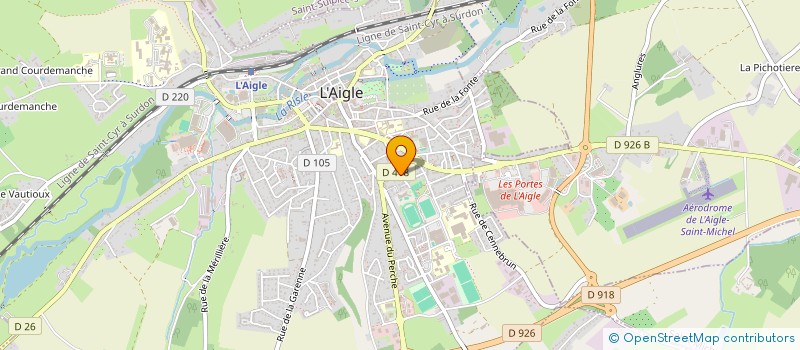 localisation de l'entreprise ETABLISSEMENT LANGLOIS MARTIN à SAINT-OUEN-SUR-ITON