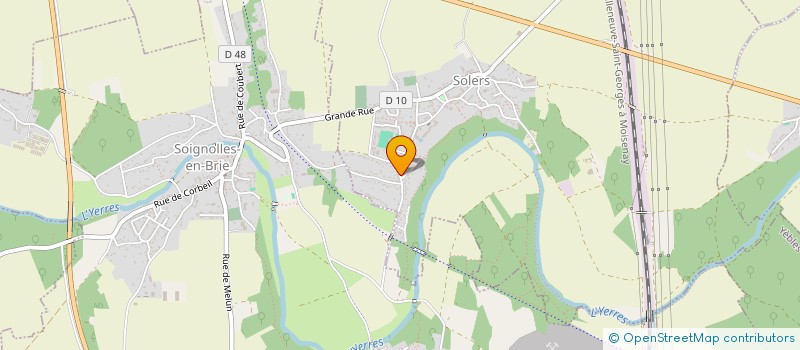 localisation de l'entreprise ETABLISSEMENT LE GOFF ET CIE à SOIGNOLLES-EN-BRIE