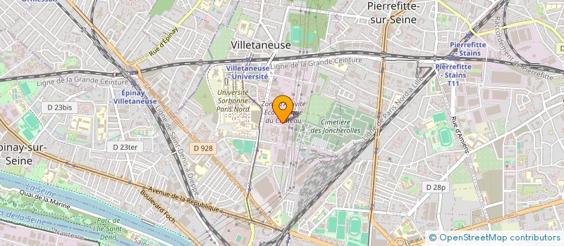 localisation de l'entreprise ETABLISSEMENT LEMOINE ET FILS à VILLETANEUSE