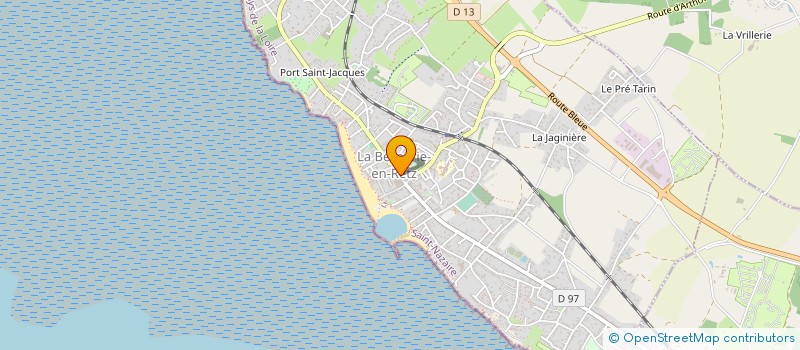 localisation de l'entreprise ETABLISSEMENT LOUERAT à LA BERNERIE-EN-RETZ