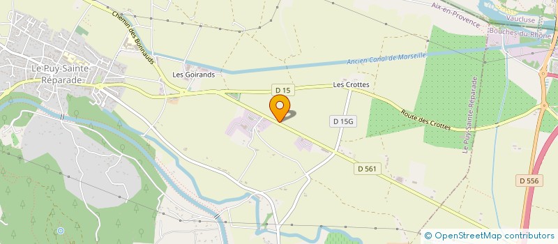 localisation de l'entreprise ETABLISSEMENT LOUIS PHILIBERT à LE PUY-SAINTE-REPARADE