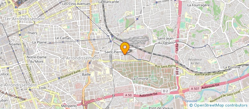 localisation de l'entreprise ETABLISSEMENT M.RIPERT à MARSEILLE