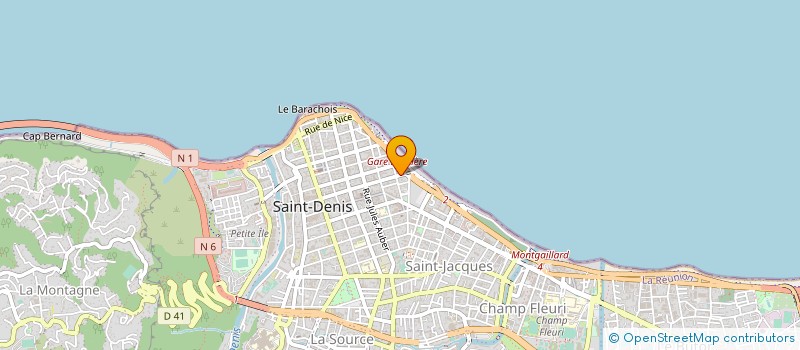 localisation de l'entreprise ETABLISSEMENT MEDICALISE POUR HANDICAPES à SAINT-DENIS
