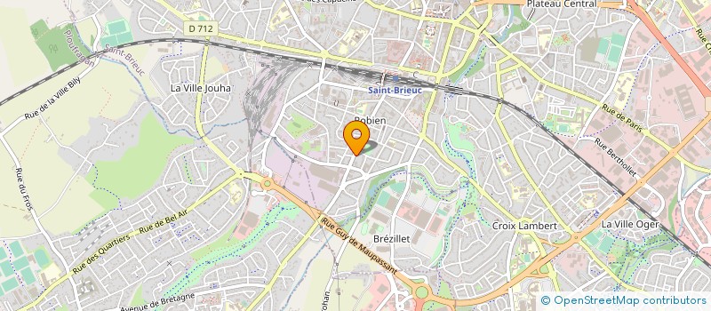 localisation de l'entreprise ETABLISSEMENT MEHEUST RECUP à SAINT-BRIEUC