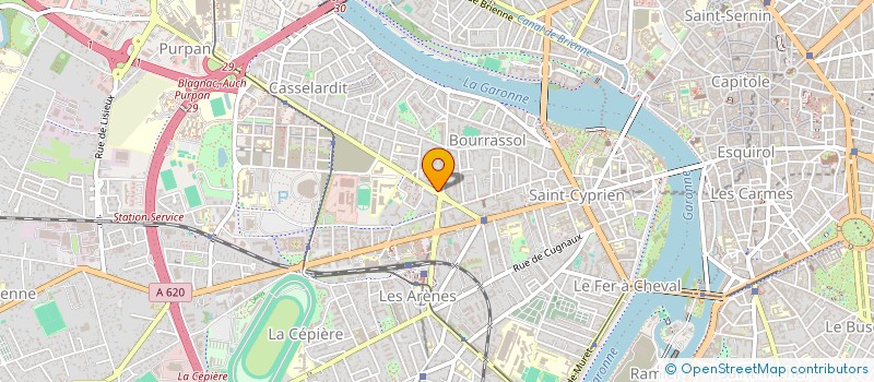 localisation de l'entreprise ETABLISSEMENT MORA à TOULOUSE