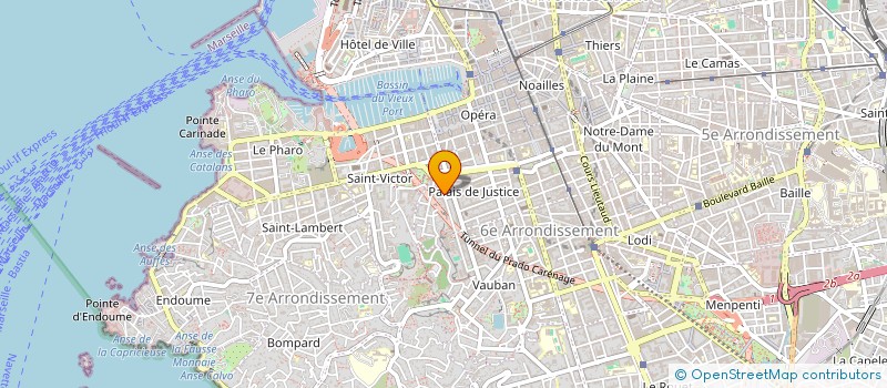 localisation de l'entreprise ETABLISSEMENT MORGADO à MARSEILLE