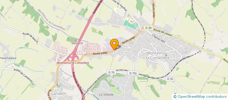 localisation de l'entreprise ETABLISSEMENT MOTHES CONSTRUCTION à MONTASTRUC-LA-CONSEILLERE