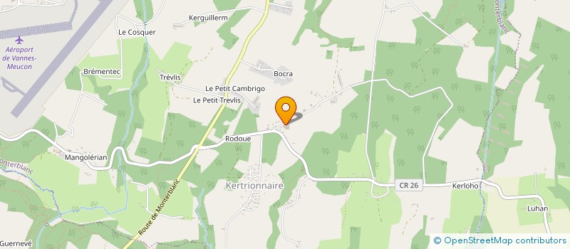 localisation de l'entreprise ETABLISSEMENT MOUREAU  MONTERBLANC