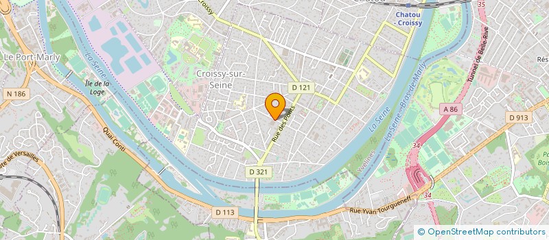 localisation de l'entreprise ETABLISSEMENT PIRES  CROISSY-SUR-SEINE