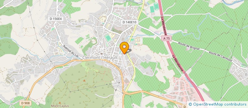 localisation de l'entreprise ETABLISSEMENT PUBLIC ADMINISTRATIF TERRES D'HERAULT  CLERMONT-L'HERAULT