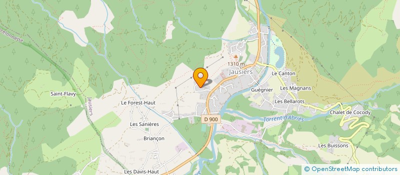 localisation de l'entreprise ETABLISSEMENT PUBLIC COMMUNAL MEDICO-SOCIAL SAINTE-ANNE à JAUSIERS