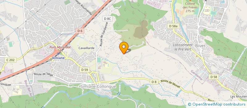 localisation de l'entreprise ETABLISSEMENT PUBLIC D'AMENAGEMENT ET DE GESTION DES EAUX (EPAGE MENELIK) à SIMIANE-COLLONGUE
