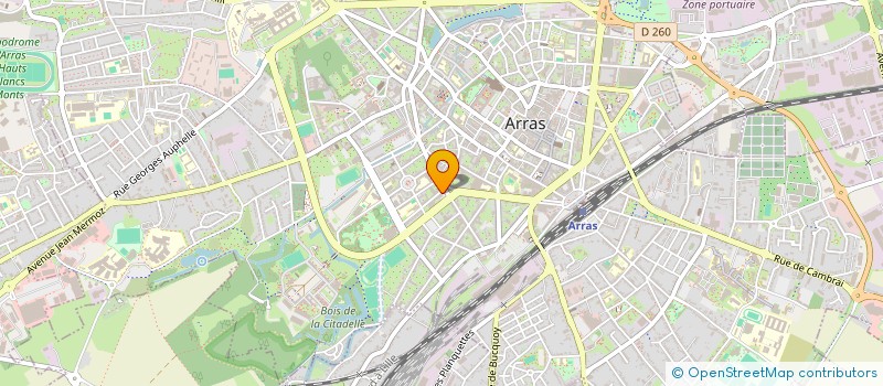 localisation de l'entreprise ETABLISSEMENT PUBLIC DEPARTEMENTAL POUR L'ACCUEIL DU HANDICAP ET L'ACCOMPAGNEMENT VERS L'AUTONOMIE à ARRAS