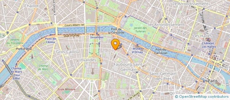 localisation de l'entreprise ETABLISSEMENT PUBLIC DES FONDS DE PREVOYANCE MILITAIRE ET DE L'AERONAUTIQUE à PARIS
