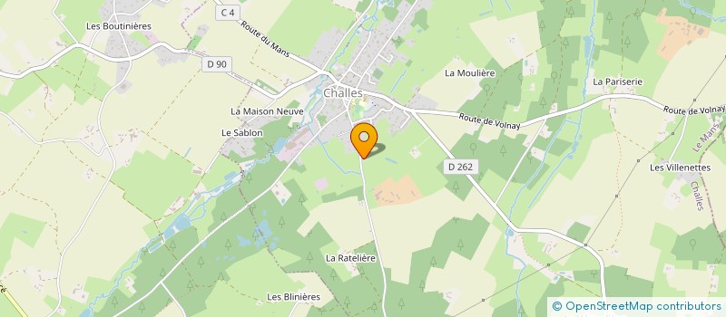 localisation de l'entreprise ETABLISSEMENT PUBLIC LOCAL D'ENSEIGNEMENT ET DE FORMATION PROFESSIONNELLE AGRICOLE DE BRETTE LES PINS à BRETTE-LES-PINS