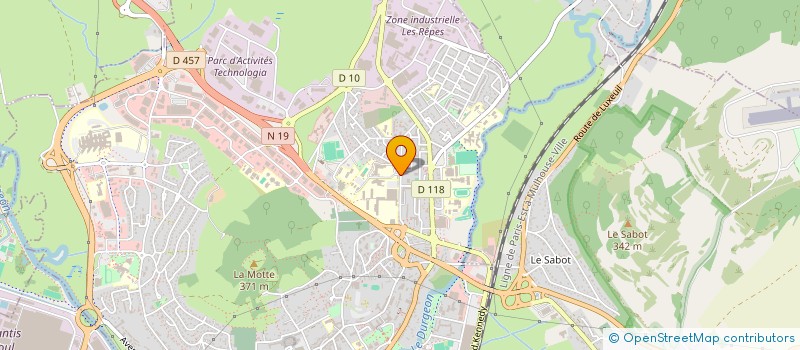 localisation de l'entreprise ETABLISSEMENT PUBLIC LOCAL D'ENSEIGNEMENT ET DE FORMATION PROFESSIONNELLE AGRICOLES  VESOUL