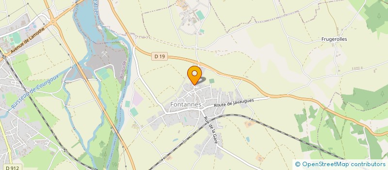 localisation de l'entreprise ETABLISSEMENT PUBLIC LOCAL D'ENSEIGNEMENT ET DE FORMATION PROFESSIONNELLE AGRICOLES DE BRIOUDE-BONNEFONT  FONTANNES