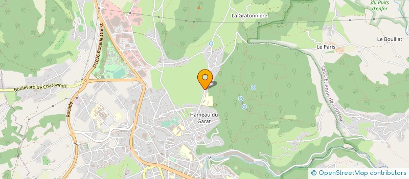 localisation de l'entreprise ETABLISSEMENT PUBLIC LOCAL D'ENSEIGNEMENT ET DE FORMATION PROFESSIONNELLE AGRICOLES DE VOIRON à VOIRON