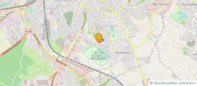 localisation de l'entreprise ETABLISSEMENT PUBLIC MEDICO-EDUCATIF DU ROUSSILLON à PERPIGNAN