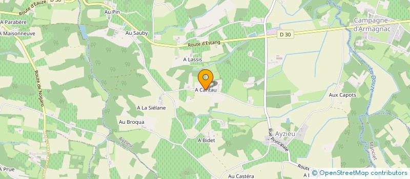 localisation de l'entreprise ETABLISSEMENT RODRIGUEZ ET FILS à BRETAGNE-D ARMAGNAC