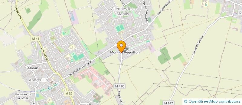 localisation de l'entreprise ETABLISSEMENT ROOSE  ALLENNES-LES-MARAIS