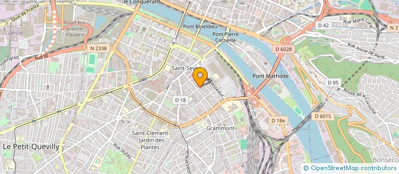 localisation de l'entreprise ETABLISSEMENT ROUENNAIS DE NEGOCE à ROUEN