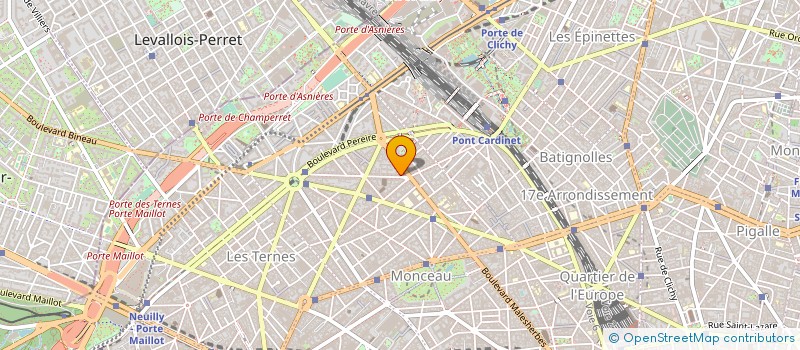 localisation de l'entreprise ETABLISSEMENT ROUGET  PARIS