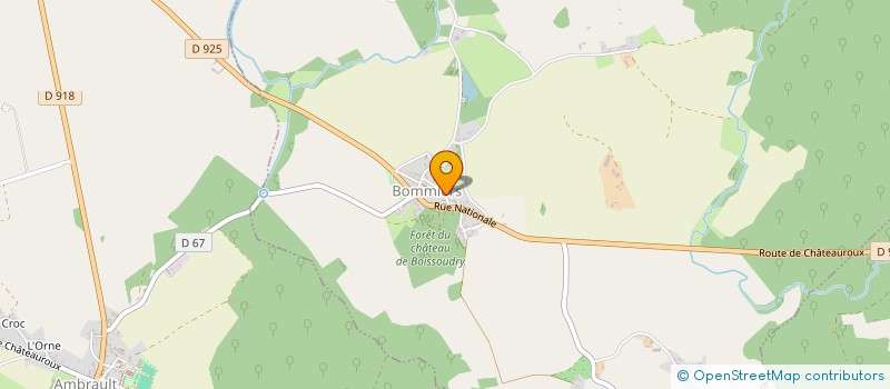localisation de l'entreprise ETABLISSEMENT ROUSSET à BOMMIERS