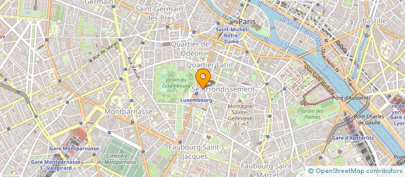 localisation de l'entreprise ETABLISSEMENT ROUSSINEAU à PARIS