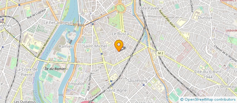 localisation de l'entreprise ETABLISSEMENT RUFFAT à TOULOUSE