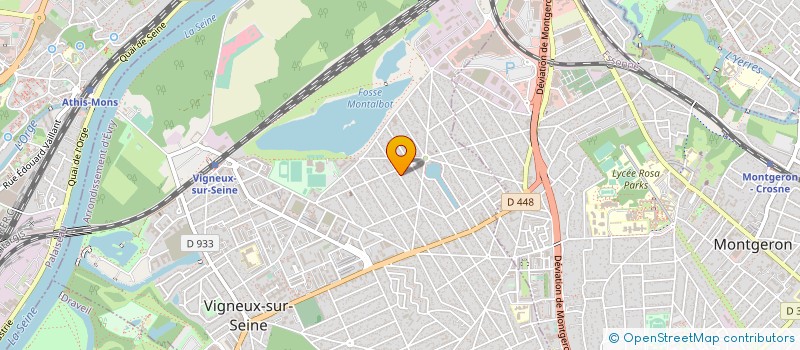 localisation de l'entreprise ETABLISSEMENT SANCHEZ à VIGNEUX-SUR-SEINE