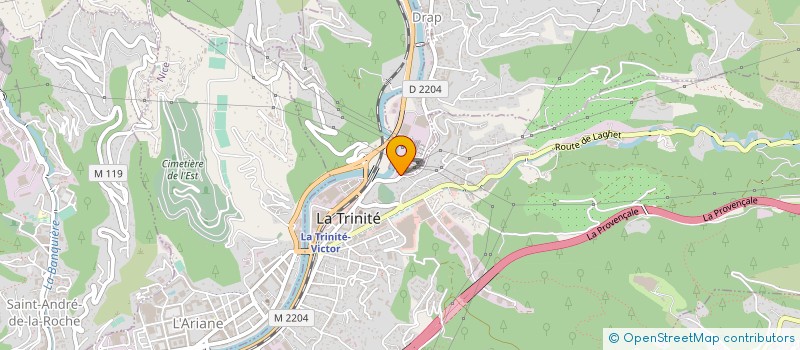 localisation de l'entreprise ETABLISSEMENT SCHIANO à DRAP