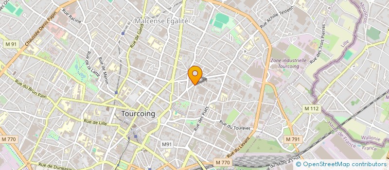 localisation de l'entreprise ETABLISSEMENT SEKHRI à TOURCOING