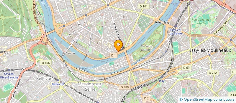 localisation de l'entreprise ETABLISSEMENT SOULIE ET FILLES à BOULOGNE-BILLANCOURT