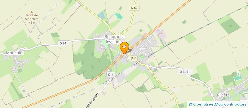 localisation de l'entreprise ETABLISSEMENT SYS SA  BEAUMETZ-LES-LOGES