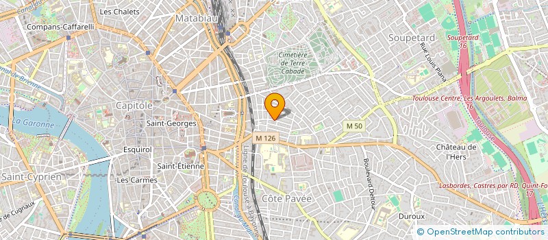localisation de l'entreprise ETABLISSEMENT TEMMAR  TOULOUSE