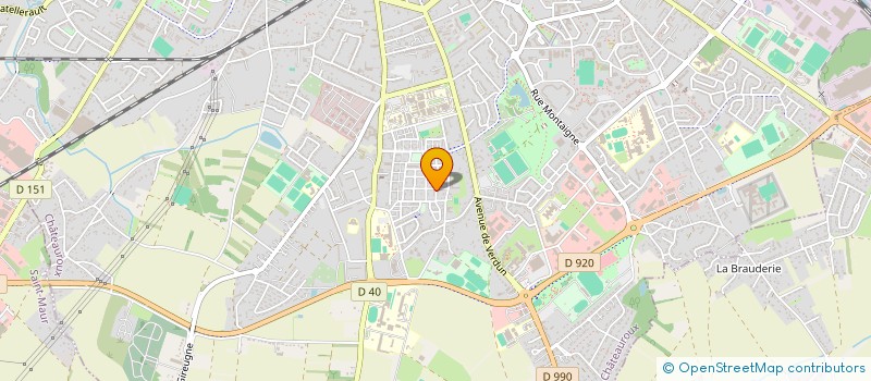localisation de l'entreprise ETABLISSEMENT VIARD à CHATEAUROUX