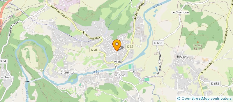 localisation de l'entreprise ETABLISSEMENT VINCENT CHAIZE  SAINT-GERMAIN-LAPRADE