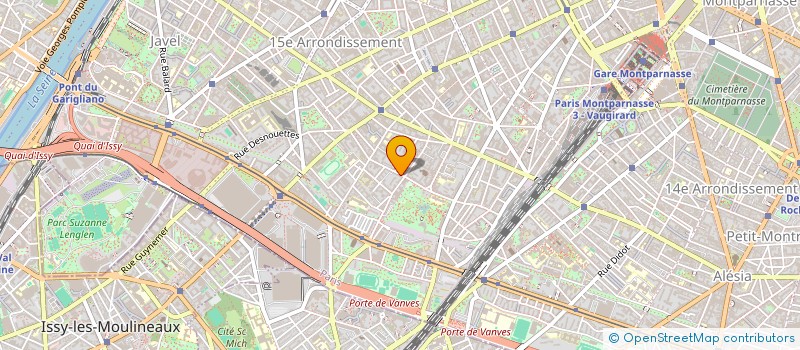 localisation de l'entreprise ETABLISSEMENT VIVENOT  PARIS