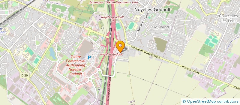 localisation de l'entreprise ETABLISSEMENT WARTEL à NOYELLES-GODAULT