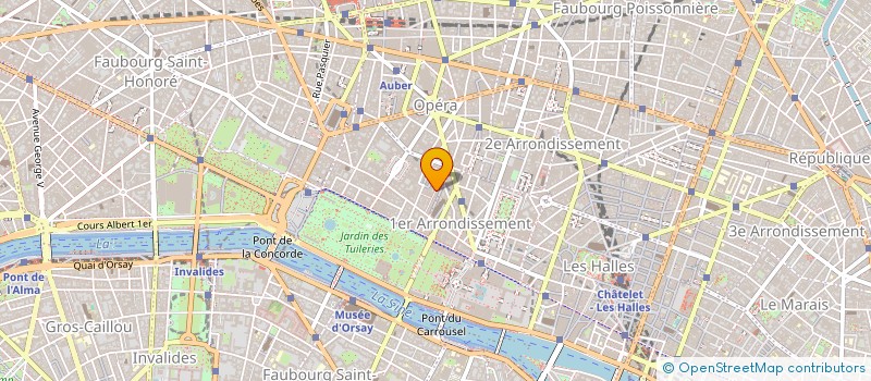 localisation de l'entreprise ETABLISSEMENT Z MERENLENDER à PARIS
