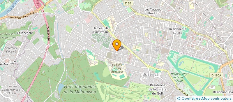 localisation de l'entreprise ETABLISSEMENTS A. DUCARME ET COMPAGNIE à RUEIL-MALMAISON