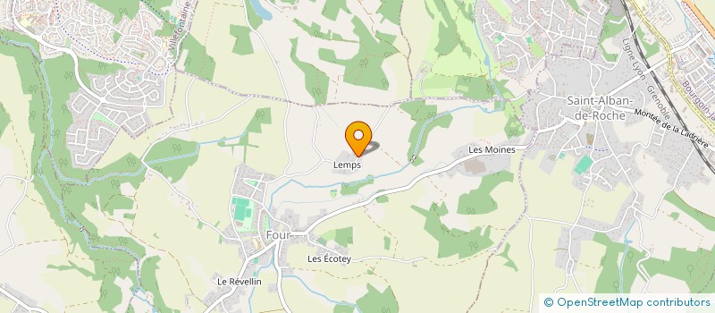 localisation de l'entreprise ETABLISSEMENTS A GAUCHON à FOUR